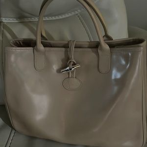 Longchamp Rousseau silver hardware. Excellent condition, minor signs of wear